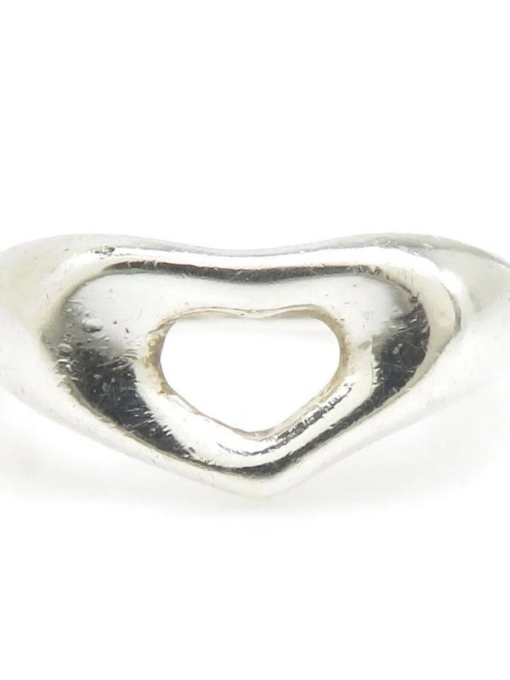 TIFFANY&Co. Open Heart Ring Silver